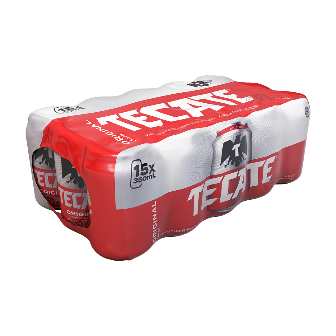 Paqueton Tecate en lata